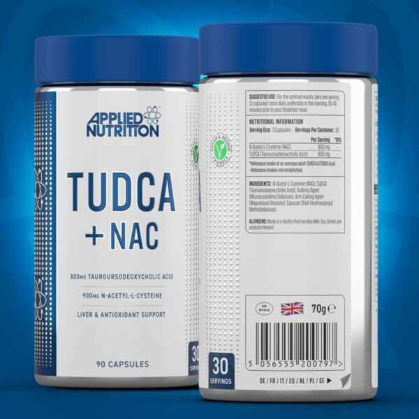 پاک کننده کبد اپلاید نوتریشن Applied Nutrition Tudca+nac